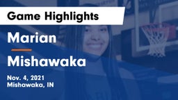 Marian  vs Mishawaka  Game Highlights - Nov. 4, 2021