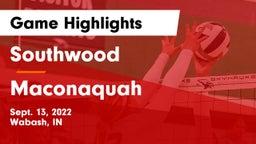 Southwood  vs Maconaquah Game Highlights - Sept. 13, 2022