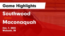 Southwood  vs Maconaquah  Game Highlights - Oct. 7, 2023