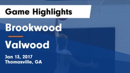 Brookwood  vs Valwood  Game Highlights - Jan 13, 2017