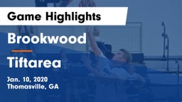 Brookwood  vs Tiftarea Game Highlights - Jan. 10, 2020