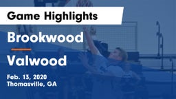 Brookwood  vs Valwood Game Highlights - Feb. 13, 2020