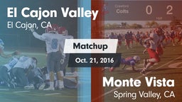 Matchup: El Cajon Valley vs. Monte Vista  2016