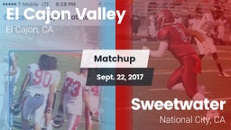 Matchup: El Cajon Valley vs. Sweetwater  2017