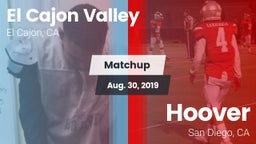 Matchup: El Cajon Valley vs. Hoover  2019