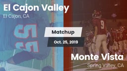 Matchup: El Cajon Valley vs. Monte Vista  2019