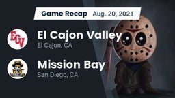 Recap: El Cajon Valley  vs. Mission Bay  2021