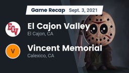 Recap: El Cajon Valley  vs. Vincent Memorial  2021