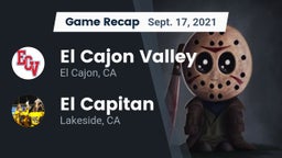 Recap: El Cajon Valley  vs. El Capitan  2021