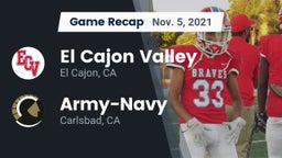 Recap: El Cajon Valley  vs. Army-Navy  2021