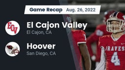 Recap: El Cajon Valley  vs. Hoover  2022