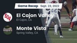 Recap: El Cajon Valley  vs. Monte Vista  2022