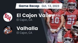 Recap: El Cajon Valley  vs. Valhalla  2023