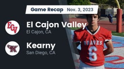 Recap: El Cajon Valley  vs. Kearny  2023