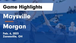 Maysville  vs Morgan  Game Highlights - Feb. 6, 2023