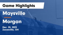 Maysville  vs Morgan  Game Highlights - Dec. 20, 2023