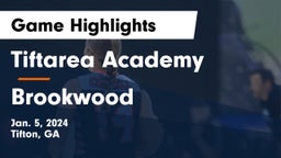 Tiftarea Academy  vs Brookwood  Game Highlights - Jan. 5, 2024