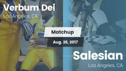 Matchup: Verbum Dei High vs. Salesian  2017