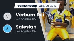 Recap: Verbum Dei  vs. Salesian  2017