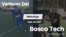 Matchup: Verbum Dei High vs. Bosco Tech 2017