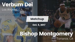 Matchup: Verbum Dei High vs. Bishop Montgomery  2017