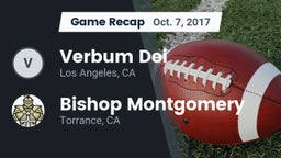 Recap: Verbum Dei  vs. Bishop Montgomery  2017