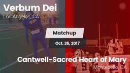 Matchup: Verbum Dei High vs. Cantwell-Sacred Heart of Mary  2017