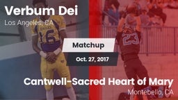Matchup: Verbum Dei High vs. Cantwell-Sacred Heart of Mary  2017