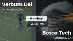 Matchup: Verbum Dei High vs. Bosco Tech  2019