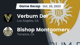 Recap: Verbum Dei  vs. Bishop Montgomery  2023