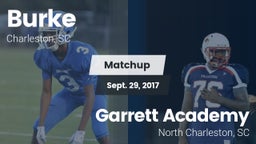Matchup: Burke  vs. Garrett Academy  2016