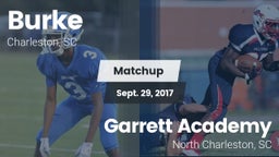 Matchup: Burke  vs. Garrett Academy  2017