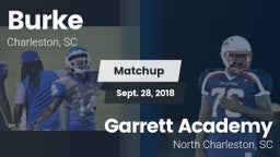 Matchup: Burke  vs. Garrett Academy  2018