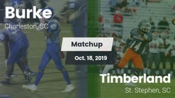 Matchup: Burke  vs. Timberland  2019