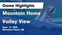Mountain Home  vs Valley View  Game Highlights - Sept. 14, 2020