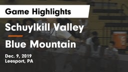 Schuylkill Valley  vs Blue Mountain  Game Highlights - Dec. 9, 2019