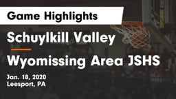 Schuylkill Valley  vs Wyomissing Area JSHS Game Highlights - Jan. 18, 2020