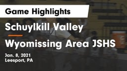 Schuylkill Valley  vs Wyomissing Area JSHS Game Highlights - Jan. 8, 2021