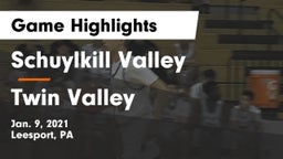 Schuylkill Valley  vs Twin Valley  Game Highlights - Jan. 9, 2021
