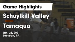 Schuylkill Valley  vs Tamaqua  Game Highlights - Jan. 23, 2021