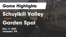 Schuylkill Valley  vs Garden Spot  Game Highlights - Dec. 2, 2023