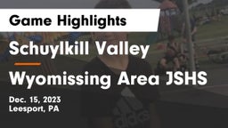 Schuylkill Valley  vs Wyomissing Area JSHS Game Highlights - Dec. 15, 2023