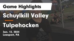 Schuylkill Valley  vs Tulpehocken  Game Highlights - Jan. 12, 2024