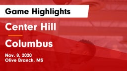 Center Hill  vs Columbus  Game Highlights - Nov. 8, 2020