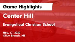 Center Hill  vs Evangelical Christian School Game Highlights - Nov. 17, 2020