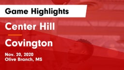 Center Hill  vs Covington  Game Highlights - Nov. 20, 2020