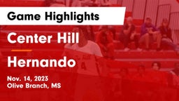 Center Hill  vs Hernando  Game Highlights - Nov. 14, 2023