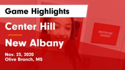 Center Hill  vs New Albany  Game Highlights - Nov. 23, 2020