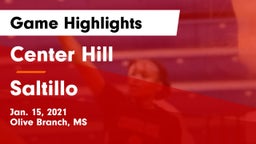 Center Hill  vs Saltillo  Game Highlights - Jan. 15, 2021