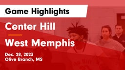 Center Hill  vs West Memphis Game Highlights - Dec. 28, 2023